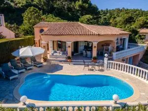 Ferienhaus Cristina mit Pool, Meerblick, familienfreundlich - 罗克布伦河畔阿尔让