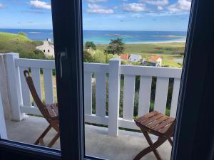 Maisons de vacances Jolie maison avec vue mer imprenable proche plage : photos des chambres