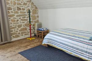 Maisons de vacances Jolie maison avec vue mer imprenable proche plage : photos des chambres