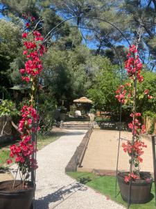 Lodges Magnifique Chalet avec jacuzzi 2P Mougins : photos des chambres