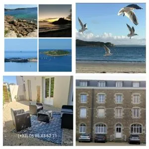 TY SAM Bretagne - Bel appartement maison RDC Terrasse T3-T4 proche plages et commerces - Trébeurden