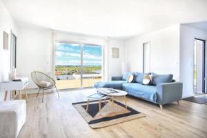 Maisons de vacances Les Euphorbes - Charmante maison avec vue mer : photos des chambres