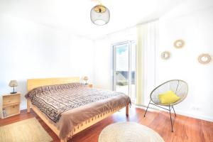 Maisons de vacances Les Euphorbes - Charmante maison avec vue mer : photos des chambres