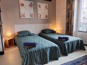 Maisons de vacances Le jardin Renard-Clos sur Loir cottage in the Loir & Loire valleys : photos des chambres
