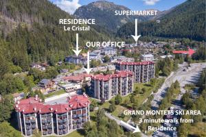 Appartements Residence Le Cristal-Mont Blanc 18 - Happy Rentals : Appartement 3 Chambres