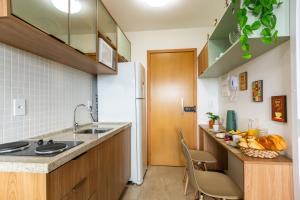 Luxo na Praia com Piscina, Ar e Garagem