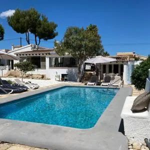 Casa Nobel Moraira Zeezicht, Zwembad en Grote tuin - Teulada