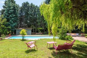 Maisons de vacances La Sauliere - Family house with zen and trendy decoration : photos des chambres