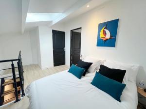 Maisons de vacances Superbe longere 4 etoiles a 2 pas de la mer : photos des chambres