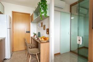 Luxo na Praia com Piscina, Ar e Garagem