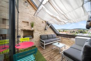 Appartements Triplex de Charme : Terrasse/Vue Panoramique : photos des chambres