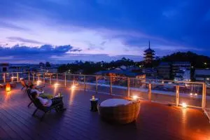 Ryokan Asukasou at the entrancne of Nara park - Kashihara