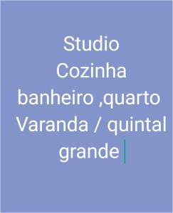 Studio aconchegante