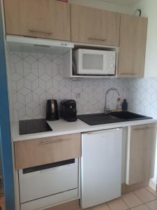 Studio 4 pers terrasse espace aquatique