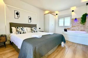 18 Refugio romántico con jacuzzi