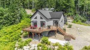 Lac-Mercher-2 - Chalet enchanteur avec terrasse et lac - Saint-Raymond