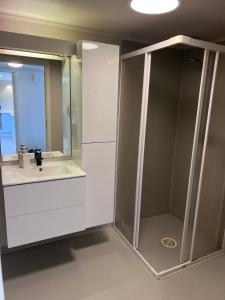 Sentral leilighet i Mosterhamn