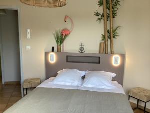 Maisons de vacances Les chambres d'hotes d'Eloise, piscine privee : photos des chambres