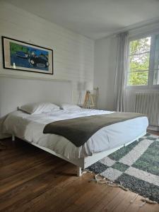 Maisons de vacances Authentique Maison Normande avec Piscine : photos des chambres