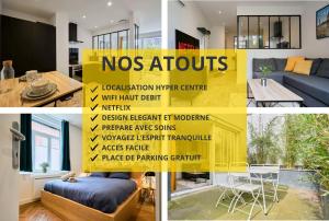 Appartements Le Chanzy - Les Demeures d-Adrien : photos des chambres