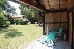 Maisons de vacances Bergerie sur Airial Landais : photos des chambres