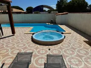 Villa la lagune piscine et spa privés 8 Couchages parking privé et borne de recharge électrique - 乐巴凯尔斯