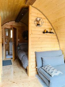Tentes de luxe Aux Etangs de Jourgnac - Cabane MegaPod : photos des chambres