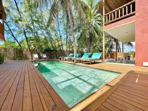 Casa do Pier, os melhores bangalôs de Fortim - 福廷