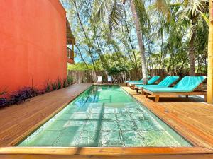 Casa do Pier, bangalôs em Fortim c Café da Manhã