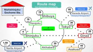 #4New open 3stops to Shinjuku spacious stylish apartment