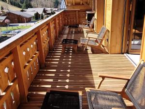 Appartement spacieux 8 pers, 4 ch, cheminée, Les Gets - FR-1-598-164