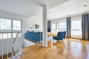 Four-Bedroom Apartment with Sauna room in Töölö Towers