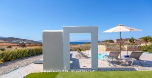 Blue Moon Villa with Private Pool and Sea View room in Sun and Moon Villas