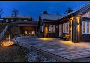 Moderne og barnevennlig hytte på fjellet 3 soverom 3 bedrooms - Sønstebø