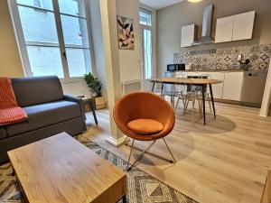 Studio Terrasse, Hypercentre, Neuf, RDC