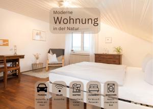 Moderne Ferienwohnung in der Natur - 3 Schlafzimmer & 1,5 Bäder