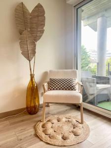 Appartements Appart avec balcon, parking, plein centre ville - MONT DE MARSAN : photos des chambres