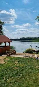 Tatarak domki na mazurach nad jeziorem Wałpusz - domek nr 2 - Targowo