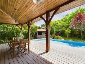 Maisons de vacances Piscine et serenite pour votre sejour a Lanton : photos des chambres