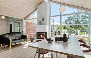 Cozy Home In Knebel With Sauna