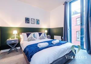 2BDR Apartment By Vista Stays Short Lets & Serviced Accommodation Manchester With Pool Table & Free WiFi