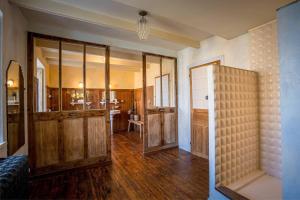 Maisons de vacances hjem Port Blanc A breathtaking setting facing th : photos des chambres