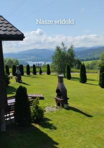 "Widokowe Wzgórze"domki z widokiem na jezioro w Polańczyku z klimatyzacją
