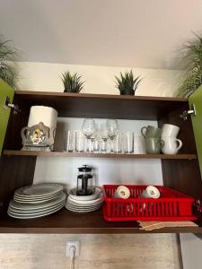 Cascadas, Studio apartment with a pool view