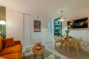Appartements Hedone by Kleidos - Bel appartement dans le centre de Chateau-Thierry : photos des chambres