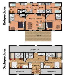 + Gemütliches Haus, 7 Schlafzimmer, 7 Bäder +