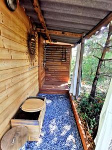 Appartements Cabanon dans un ecrin de verdure : photos des chambres