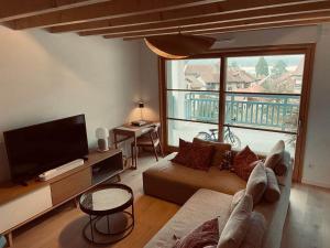 Appartements Appartement Duplex vue lac et montagne a Talloires : photos des chambres
