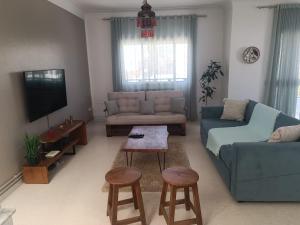 Superbe étage de villa vue sur mer