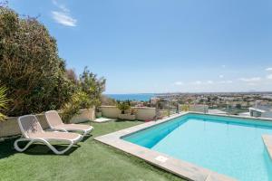 Villa Olivia with amazing sea- and coast views and private swimming pool!